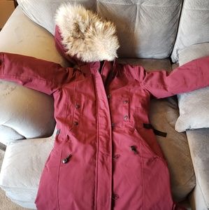 Women's canada goose coat size xs
